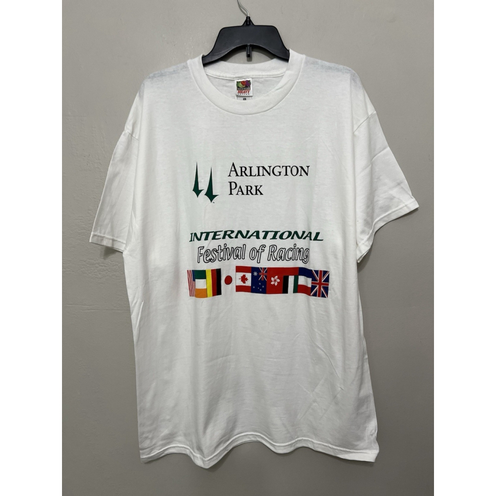 Vintage Y2K Arlington Racetrack International XL 100%‎ Cotton